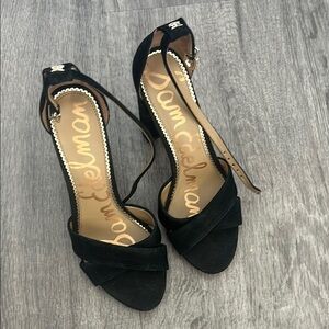 Sam Edelman Black Heels Sleek Design